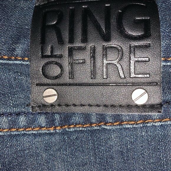 Ring of Fire slim straight jeans 32x32 - Picture 4 of 5